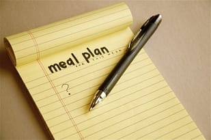 "meal plan for the week"